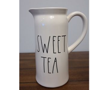 Rae Dunn sweet tea pitcher